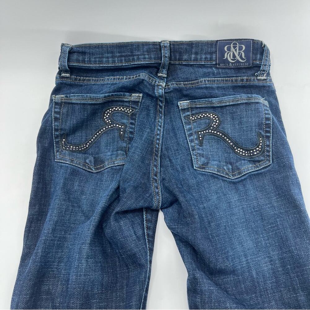 Rock & Republic Sandra Bootcut Jeans Women’s Denim Mid Rise